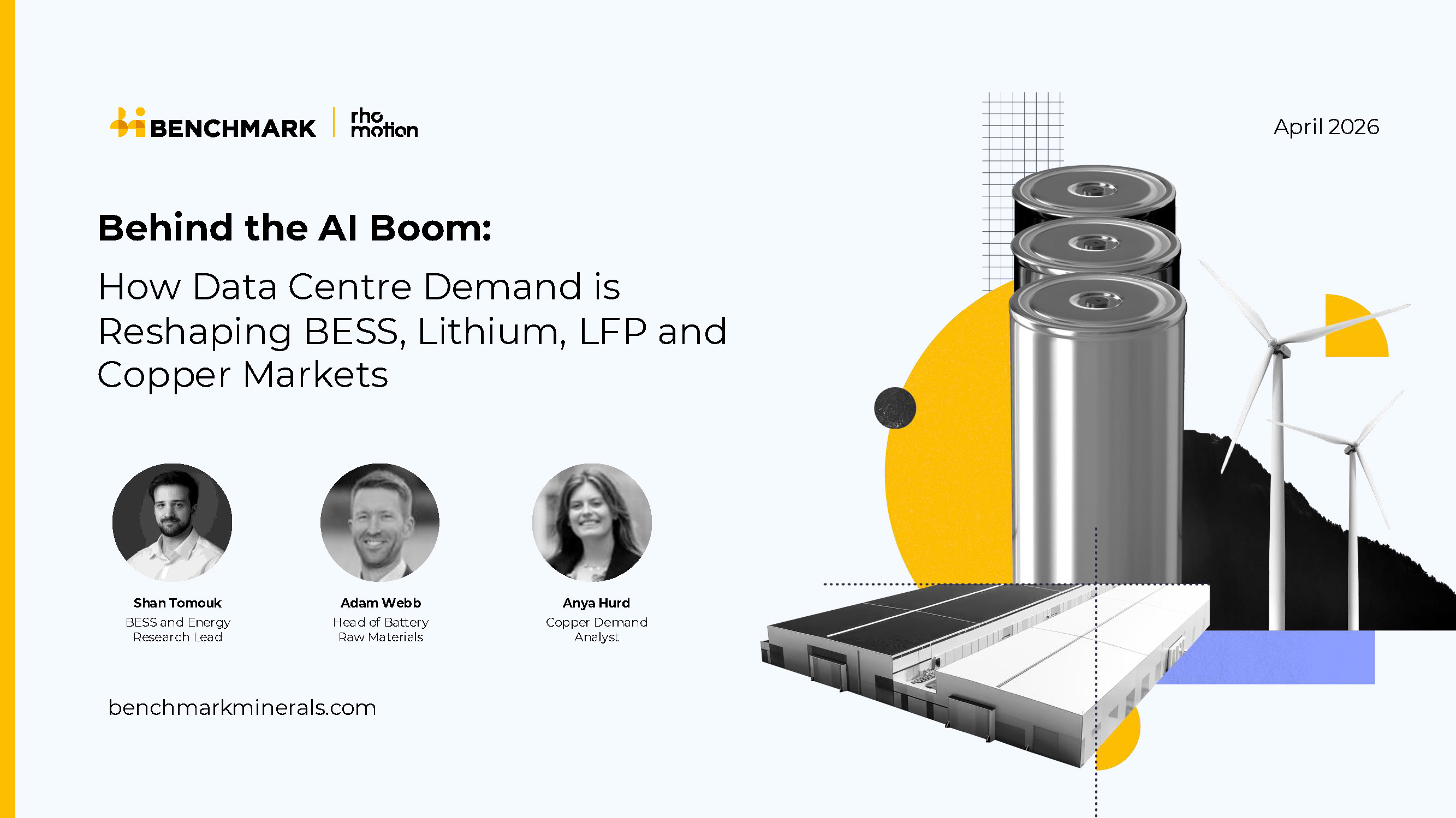 Image for Behind the AI Boom: How Data Centre Demand is Reshaping BESS, Lithium, LFP and Copper Markets