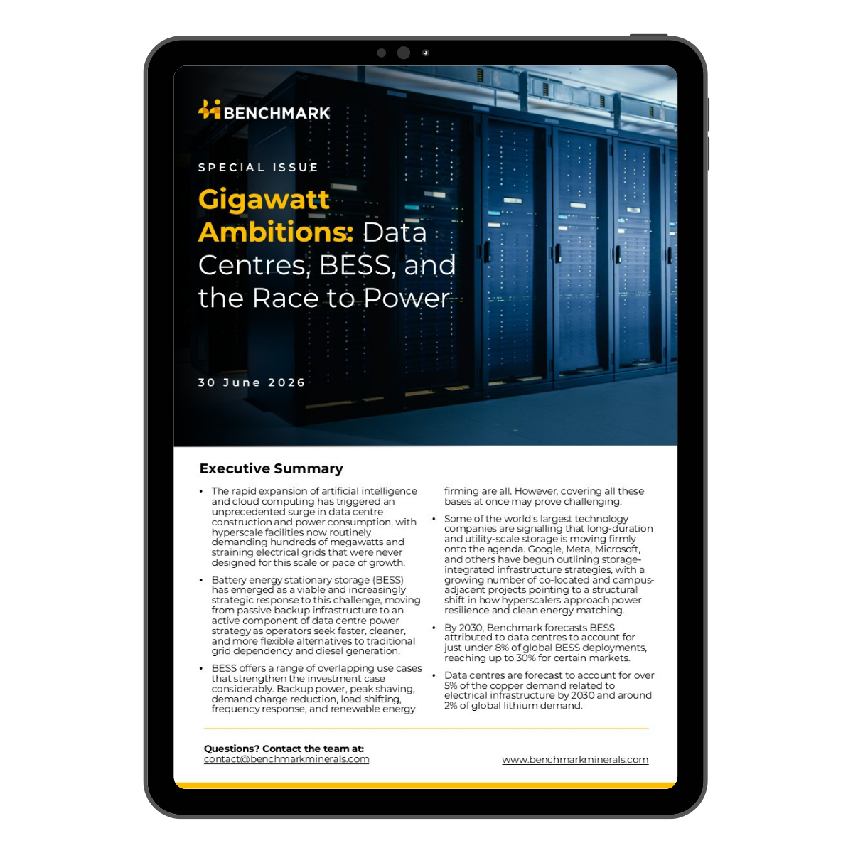 Gigawatt Ambitions: Data Centres, BESS, and the Race to Power